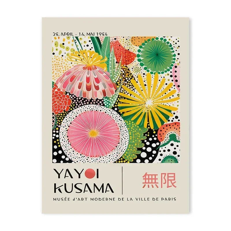 Wall Poster | Modern Abstract Japanese-Inspired Art | Unframed, Ready to Frame | Living Room Decor