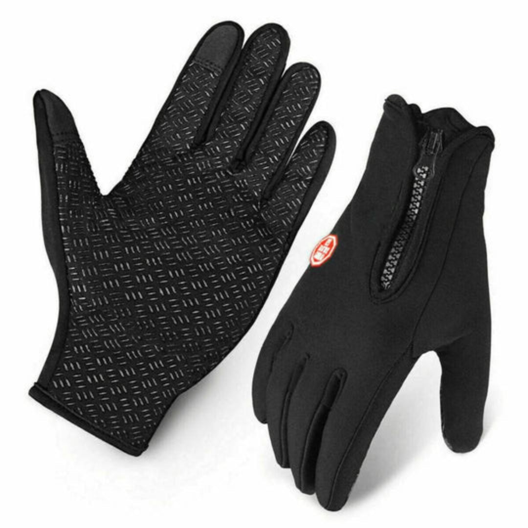 Waterproof Winter Gloves | Touchscreen-Compatible | Anti-Slip Palm & Adjustable Cuff