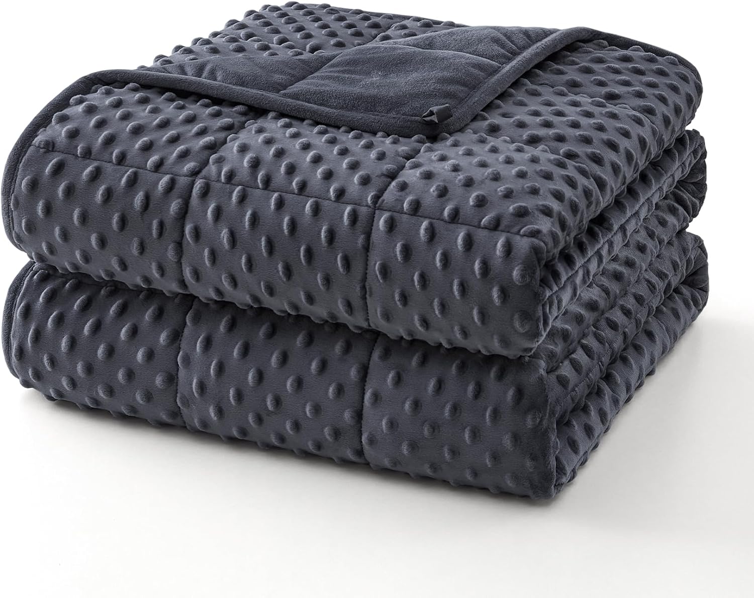 Weighted Blanket for Adults | Polka Dot Design | Cooling Microfiber Fabric | Stress Relief