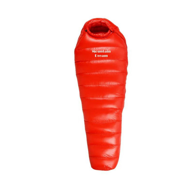 Winter Sleeping Bag | Down-Filled, Suitable to -20°C | Ripstop Nylon & Double Zipper