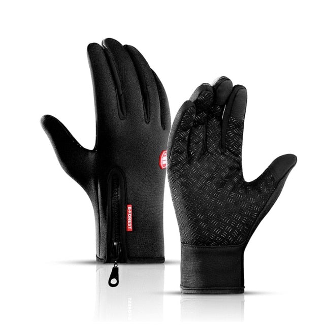 Winter Thermal Gloves | Waterproof Touchscreen | Non-Slip Grip & Elastic Cuff