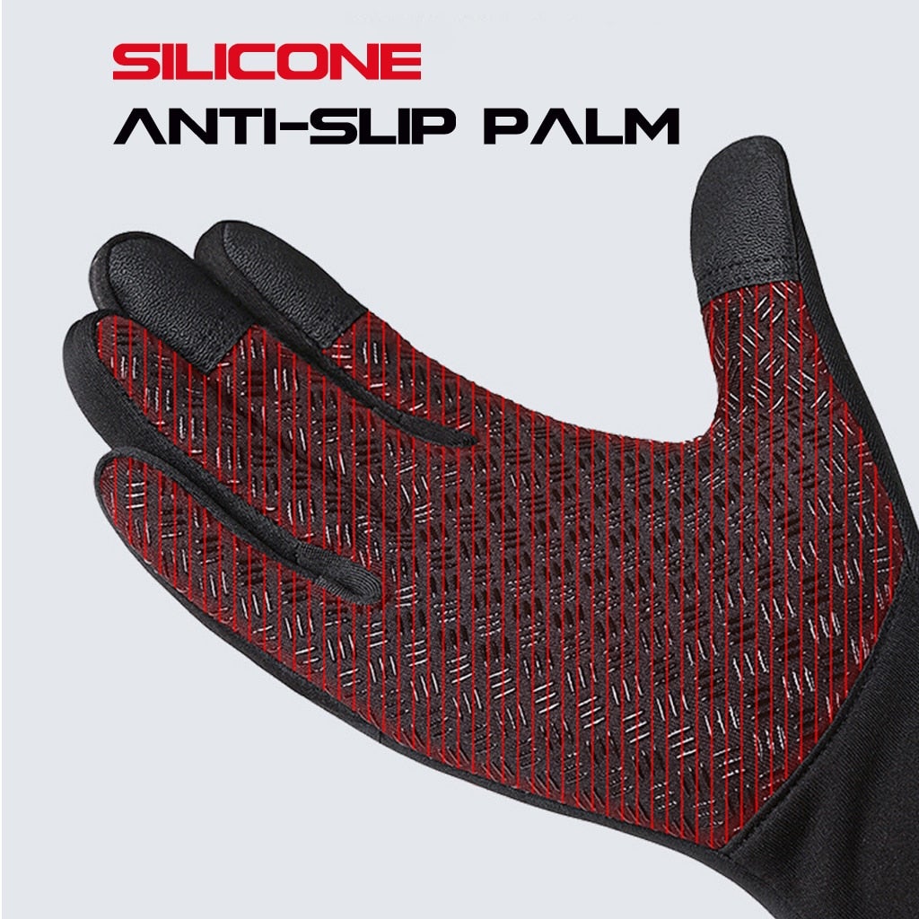 Winter Thermal Gloves | Waterproof Touchscreen | Non-Slip Grip & Elastic Cuff