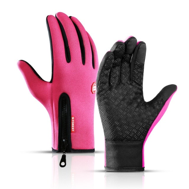 Winter Thermal Gloves | Waterproof Touchscreen | Non-Slip Grip & Elastic Cuff