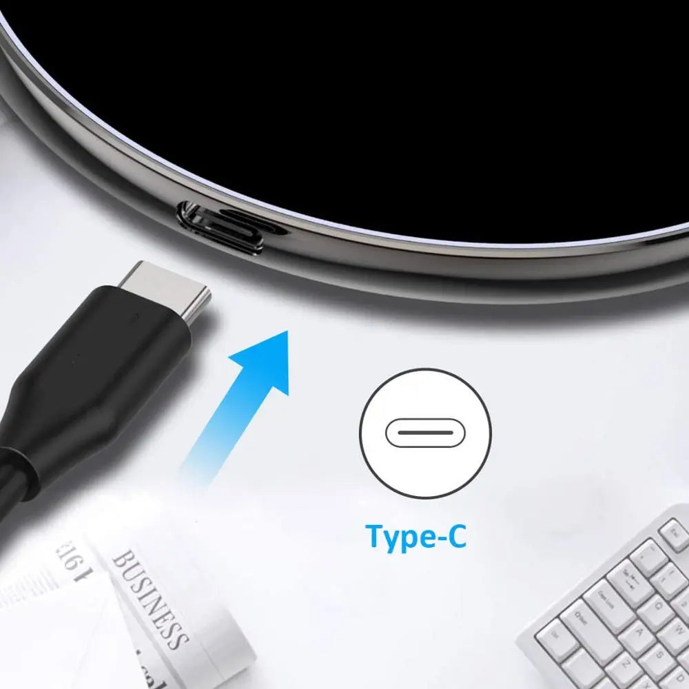 Wireless Charging Pad | 30W Fast Charge | USB-C Cable Included