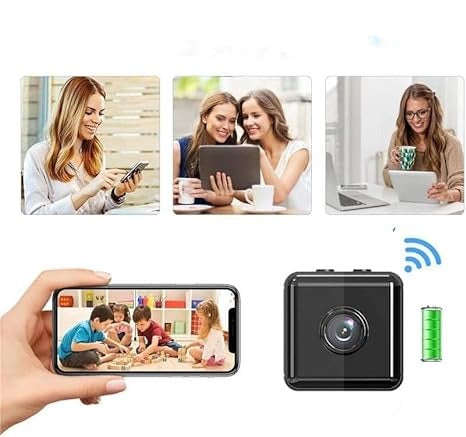 Wireless Security Camera | 1080P Full HD | Wi-Fi & App Control | Night Vision & Motion Detection