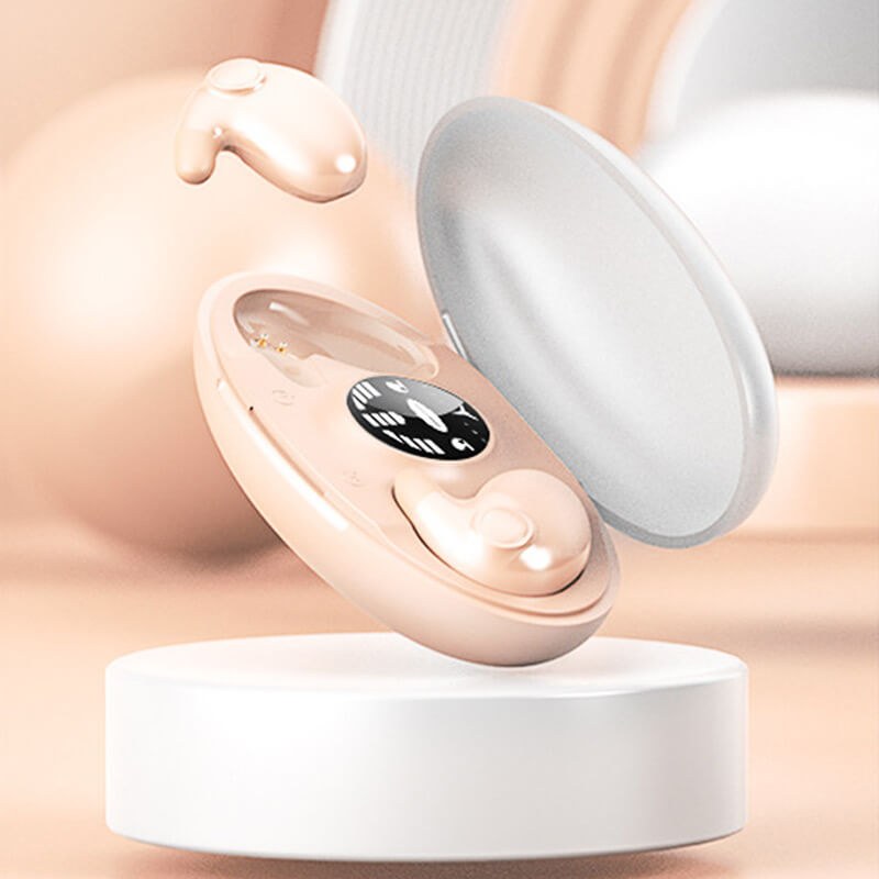 Wireless Sleep Headphones | Ultra-Light | Noise Cancel & Mic | 24H Battery