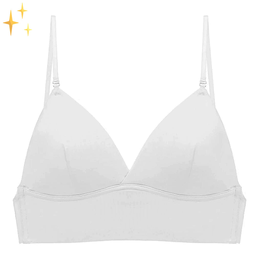 Women's Backless Bra | Flexible Invisible Design | Breathable Fabric & Adjustable Carrier