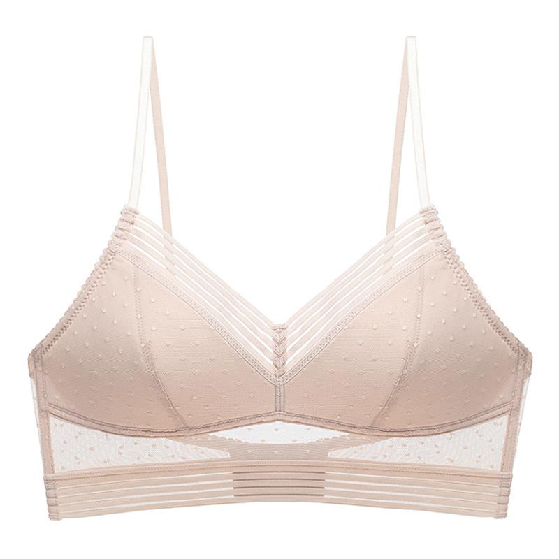 Women's Bra | Backless Comfort Lift | Lace & Cotton | Seamless Fit