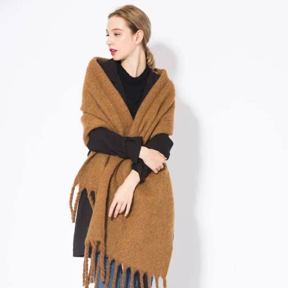 Women's Cashmere Scarf | Extra-Long Ultra-Soft Wrap | 10 Color Options