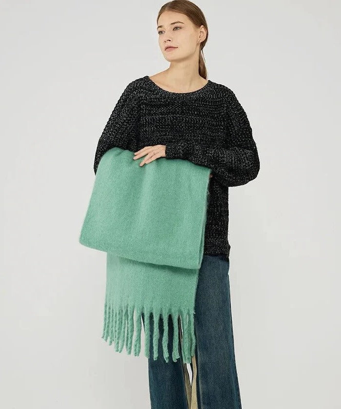 Women's Cashmere Scarf | Extra-Long Ultra-Soft Wrap | 10 Color Options