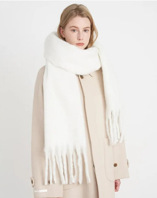 Women's Cashmere Scarf | Extra-Long Ultra-Soft Wrap | 10 Color Options