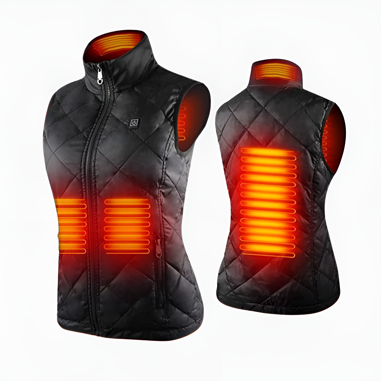 Women's Heated Vest | Dual Control & 9 Heating Zones | Lightweight Fabric | All-Season Warmth