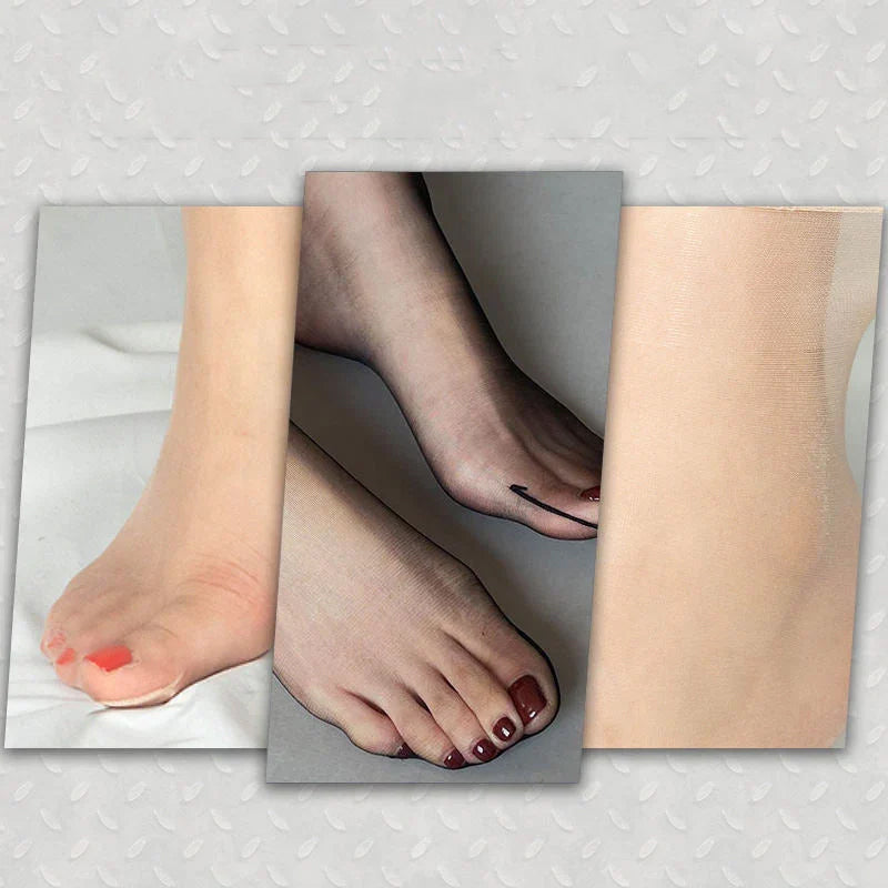 Women's Invisible No-Show Socks | Ultra-Thin Breathable Polyester | Non-Slip Grip