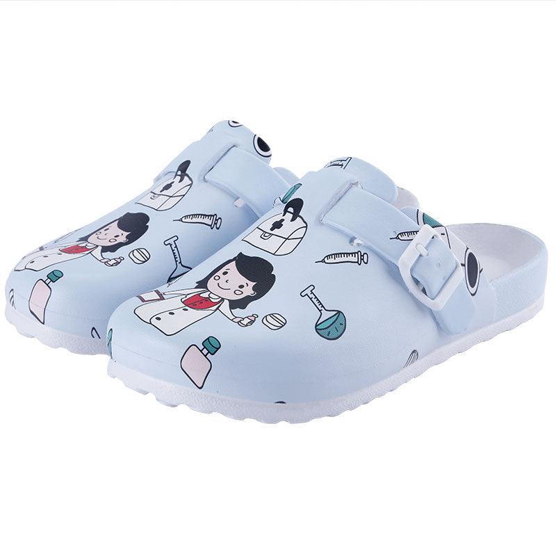 Women's Nursing Clogs | Orthopedic Support & Shock-Absorbing Sole | Removable Washable Insole