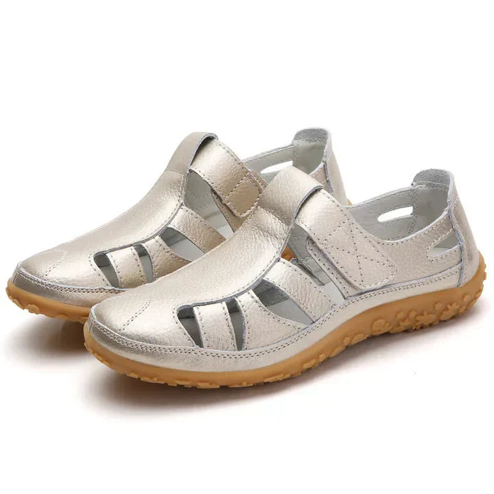 Women's Orthopedic Sandals | Cutout Design | Arch Support & Adjustable Straps