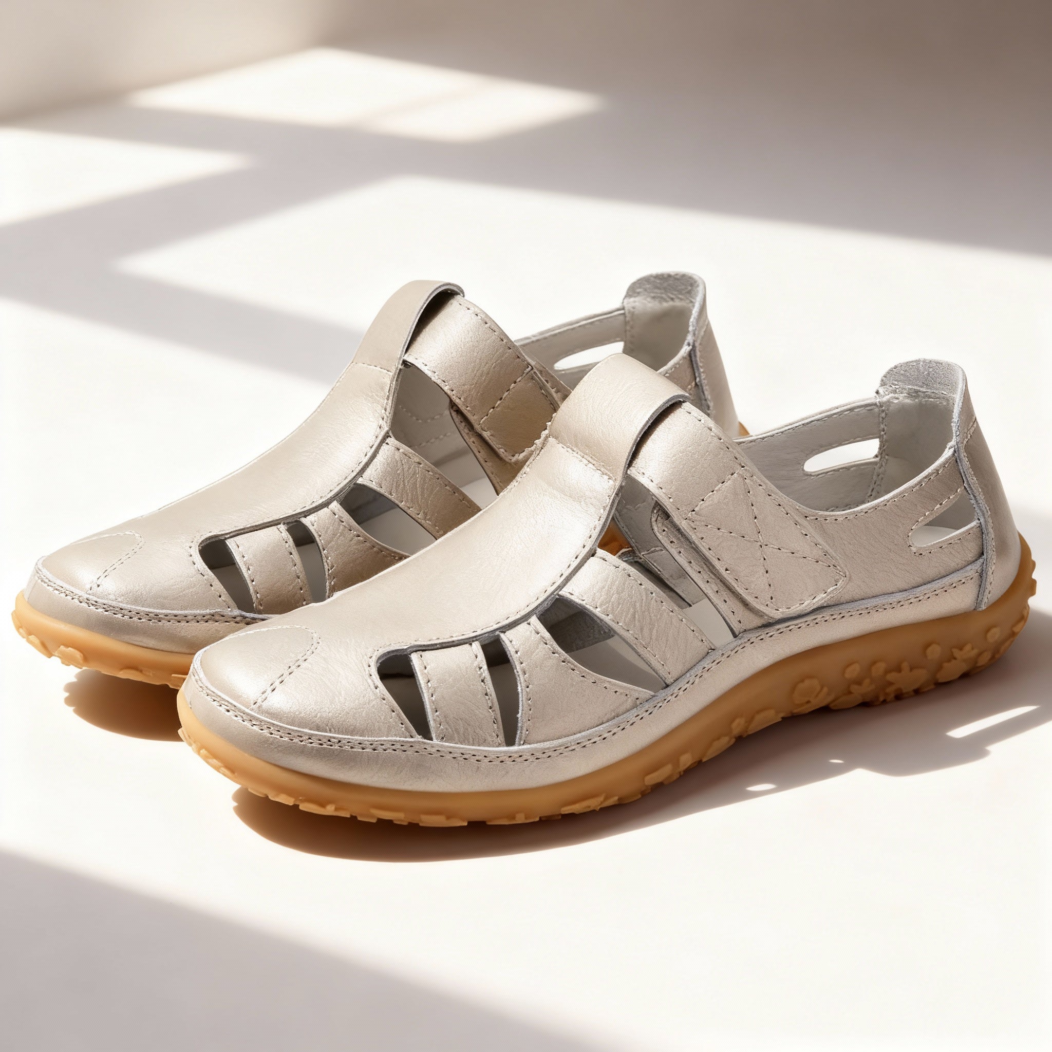Women's Slip-On Sandals | Orthopedic | Leather Lining & Non-Slip Sole | Comfortable Fit