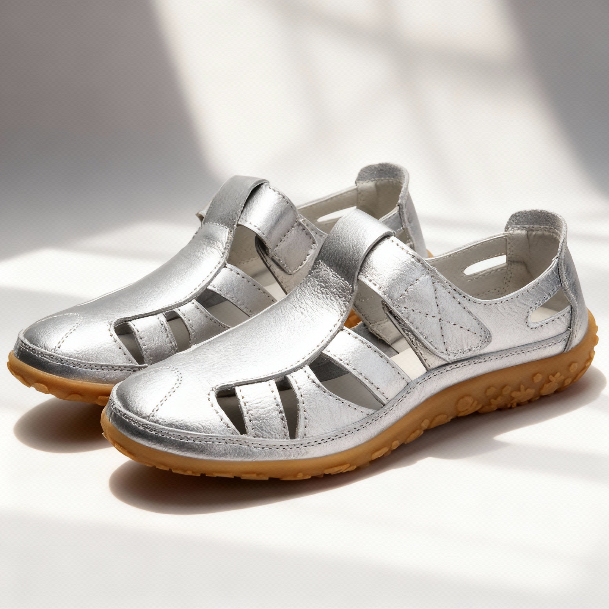 Women's Slip-On Sandals | Orthopedic | Leather Lining & Non-Slip Sole | Comfortable Fit
