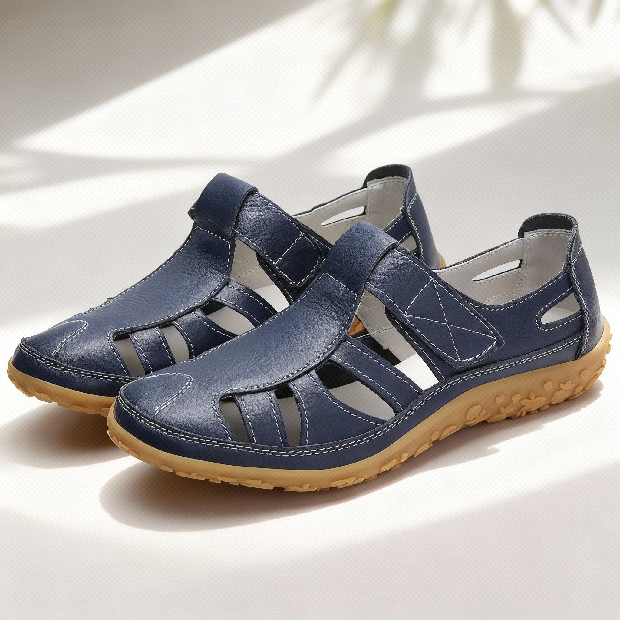 Women's Slip-On Sandals | Orthopedic | Leather Lining & Non-Slip Sole | Comfortable Fit