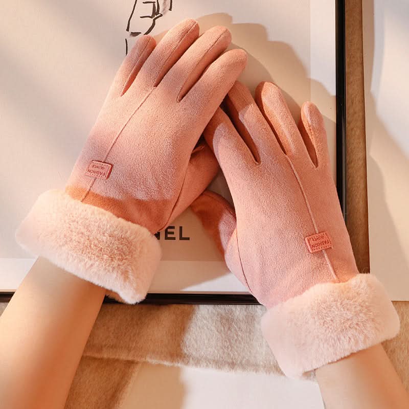 Women's Waterproof Winter Gloves | Touchscreen & Insulated | Water-Resistant Fabric | Cold Weather