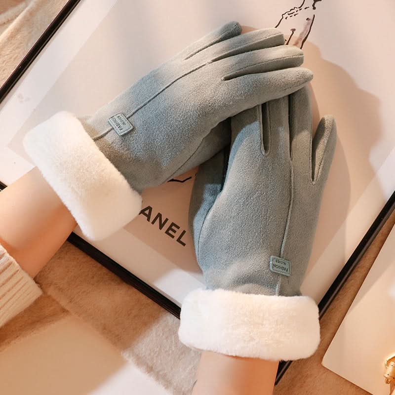 Women's Waterproof Winter Gloves | Touchscreen & Insulated | Water-Resistant Fabric | Cold Weather