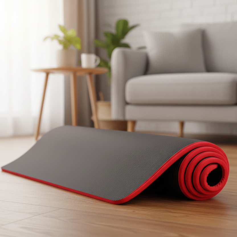 Yoga Mat | Extra-Thick Cushioned & Anti-Slip Surface | Eco-Friendly Non-Toxic Material