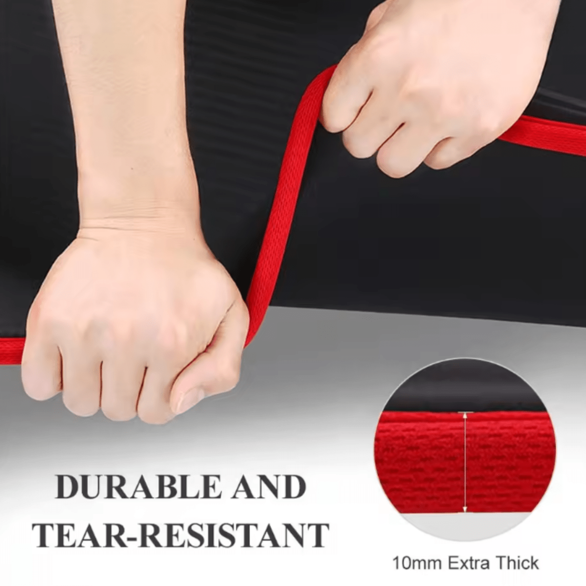 Yoga Mat | Extra-Thick Cushioned & Anti-Slip Surface | Eco-Friendly Non-Toxic Material