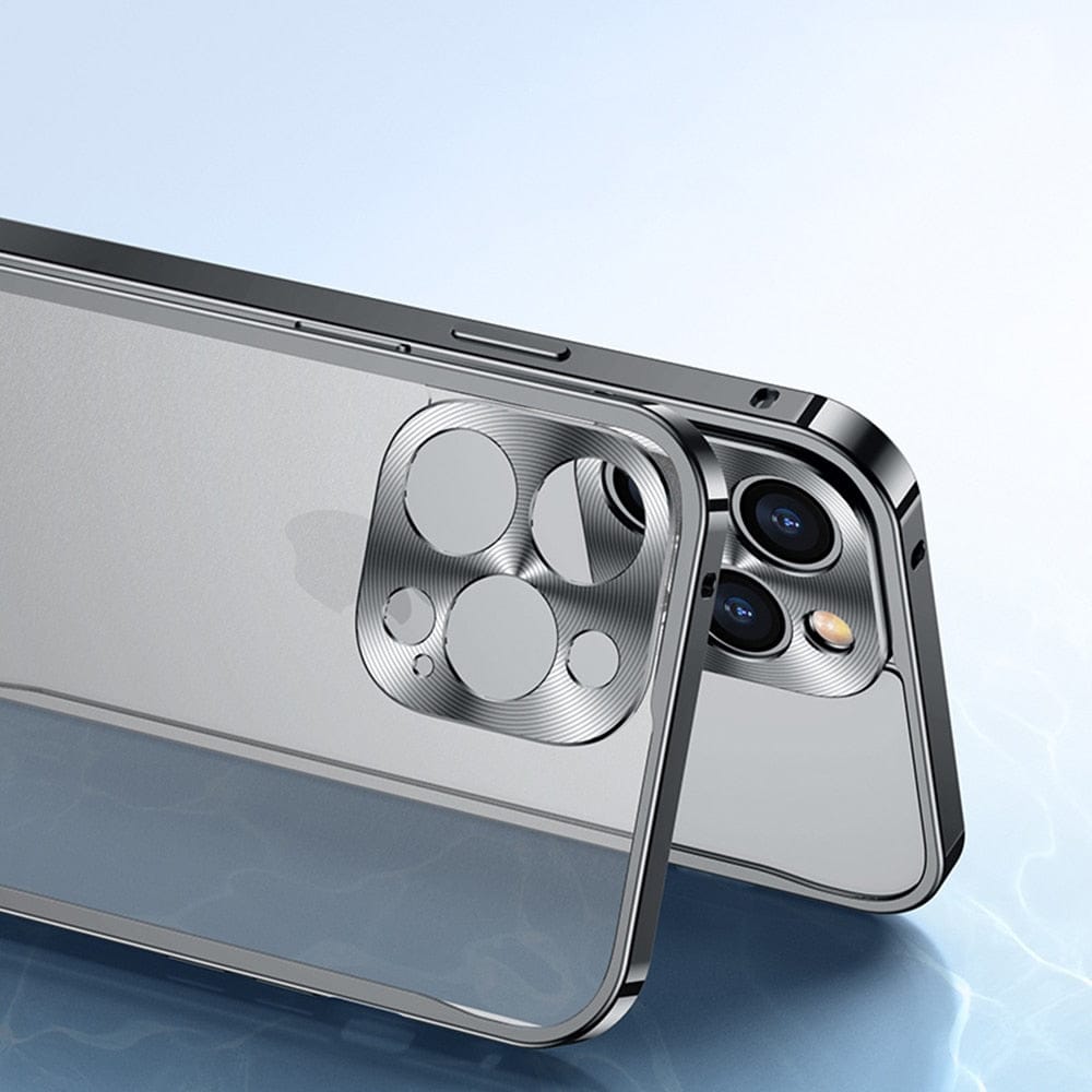iPhone Bumper Case | Slim Machined Design | Aluminum Frame & Click Lock | Camera Protection