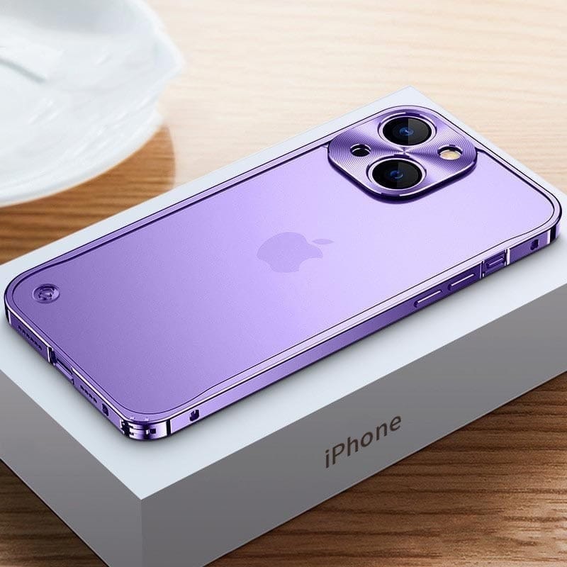 iPhone Bumper Case | Slim Machined Design | Aluminum Frame & Click Lock | Camera Protection