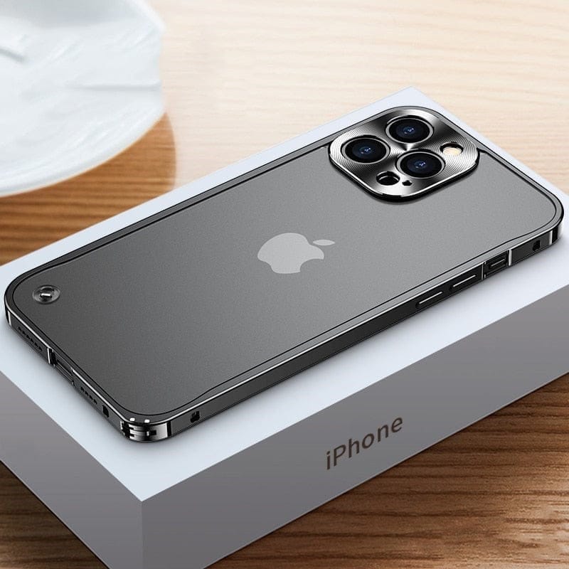 iPhone Bumper Case | Slim Machined Design | Aluminum Frame & Click Lock | Camera Protection