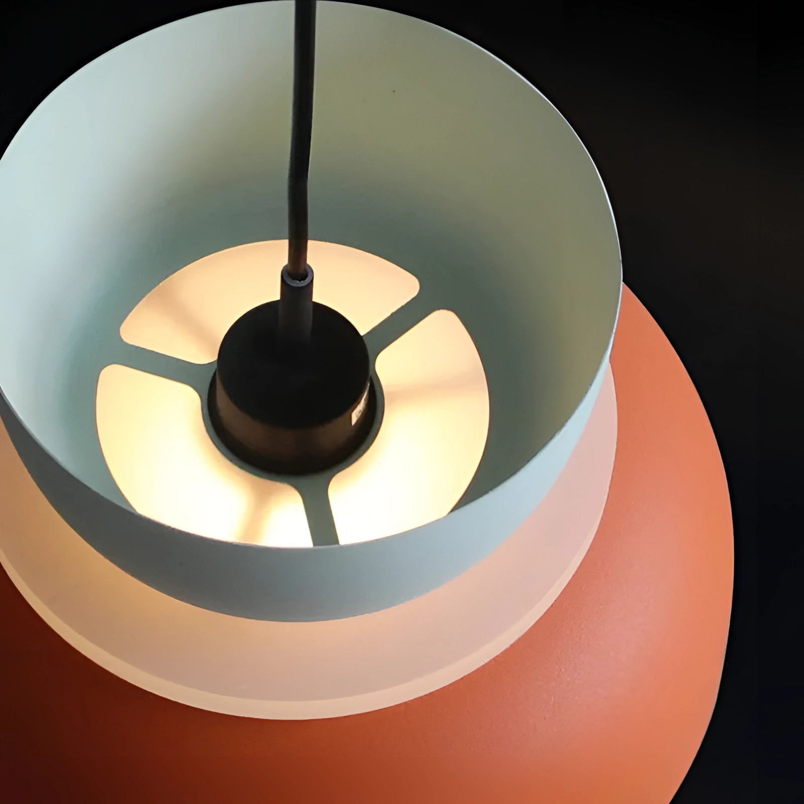 Colorful Scandinavian Pendant Lights - Modern Adjustable Ceiling Lamps