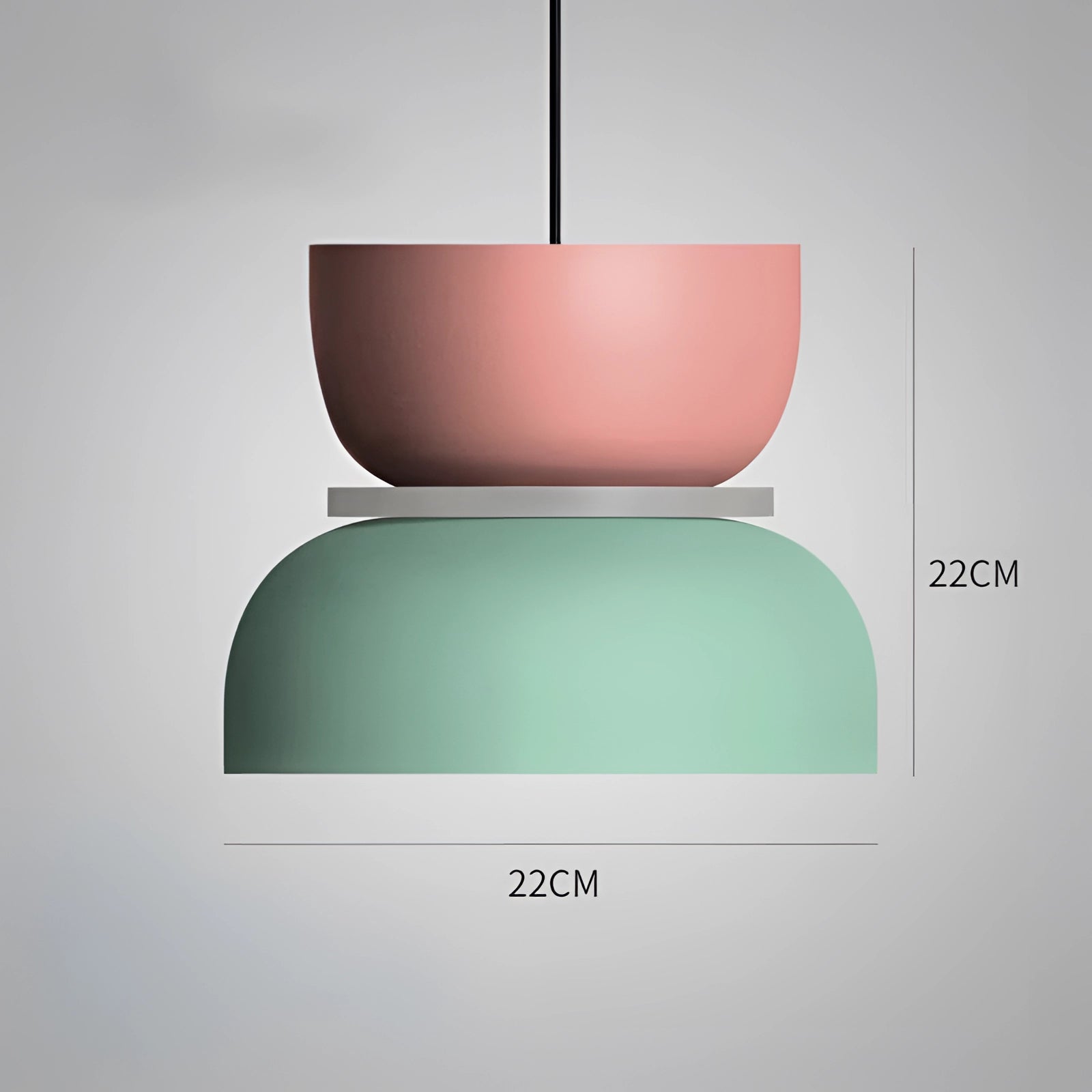 Colorful Scandinavian Pendant Lights - Modern Adjustable Ceiling Lamps