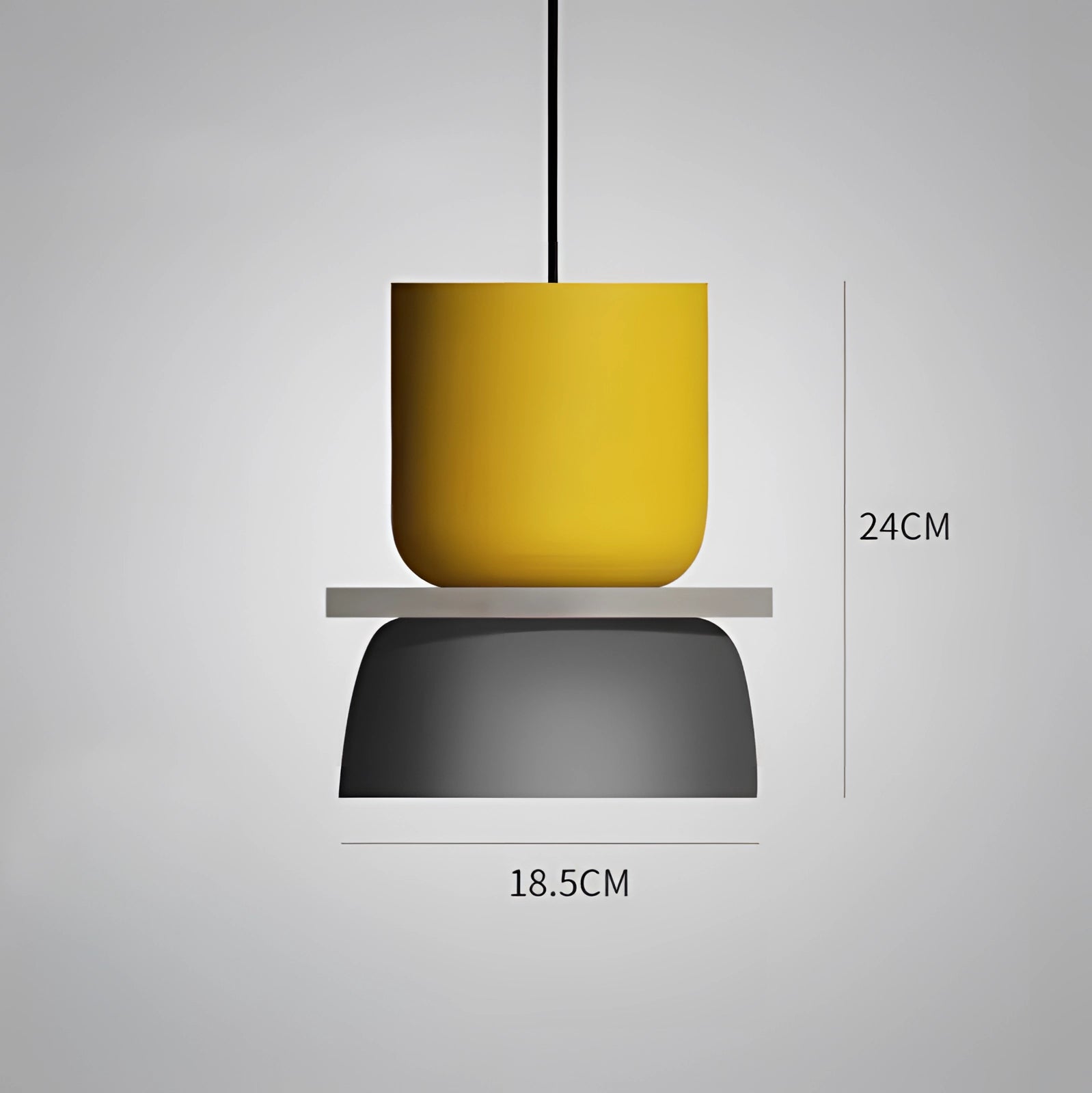 Colorful Scandinavian Pendant Lights - Modern Adjustable Ceiling Lamps