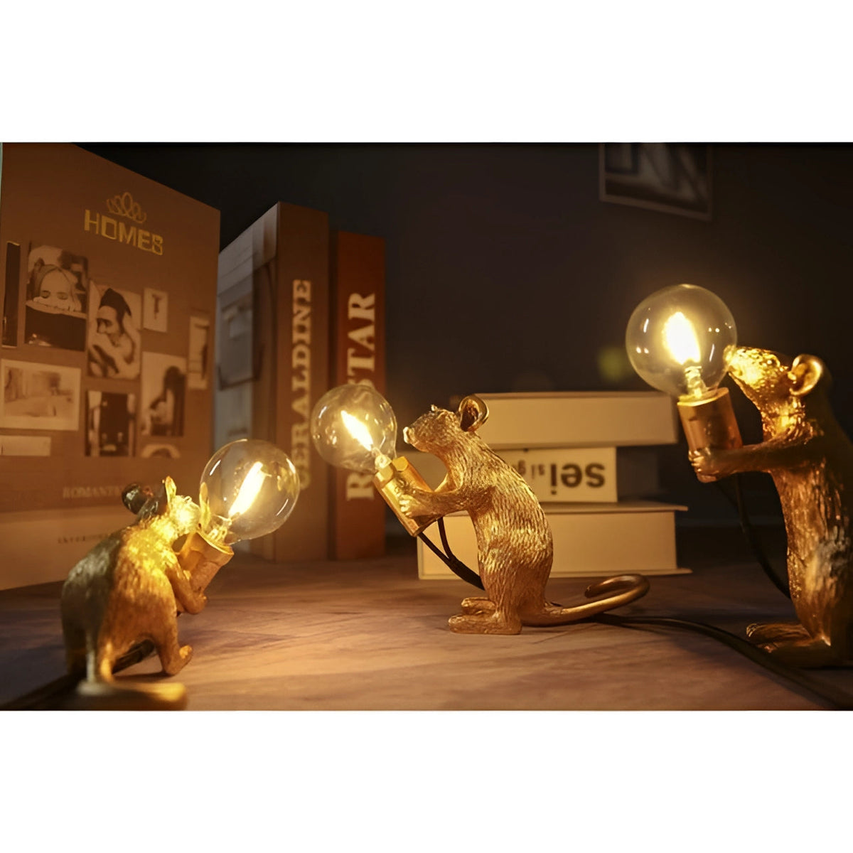 Charming Mouse-Inspired Table Lamp for Unique Home Lighting