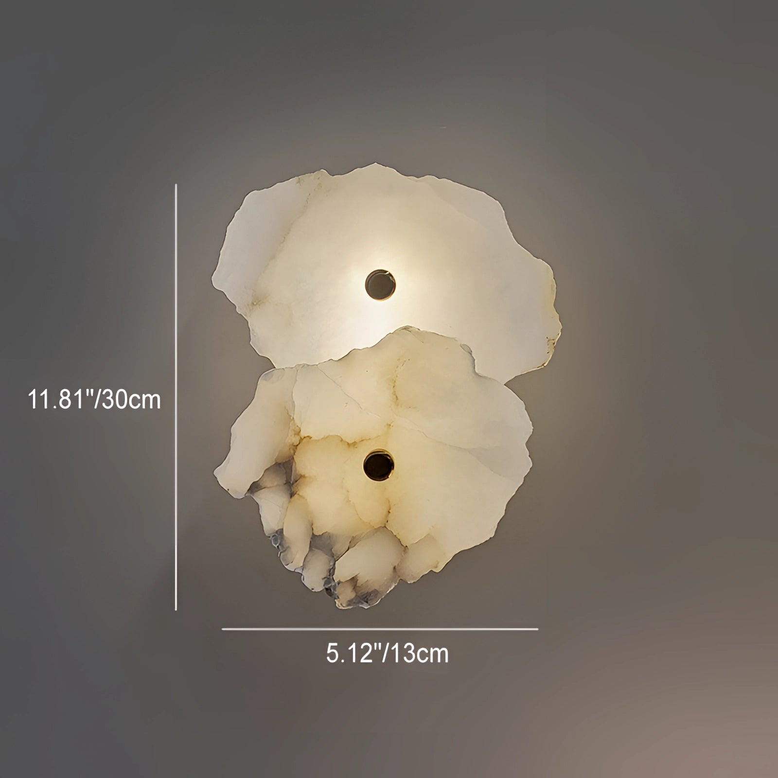 Modern minimalist LED wall lamp featuring a unique circular design with petal-like elements, creating an ambient light fixture that resembles creative arts and patterns, ideal for adding style and sophistication to any space.