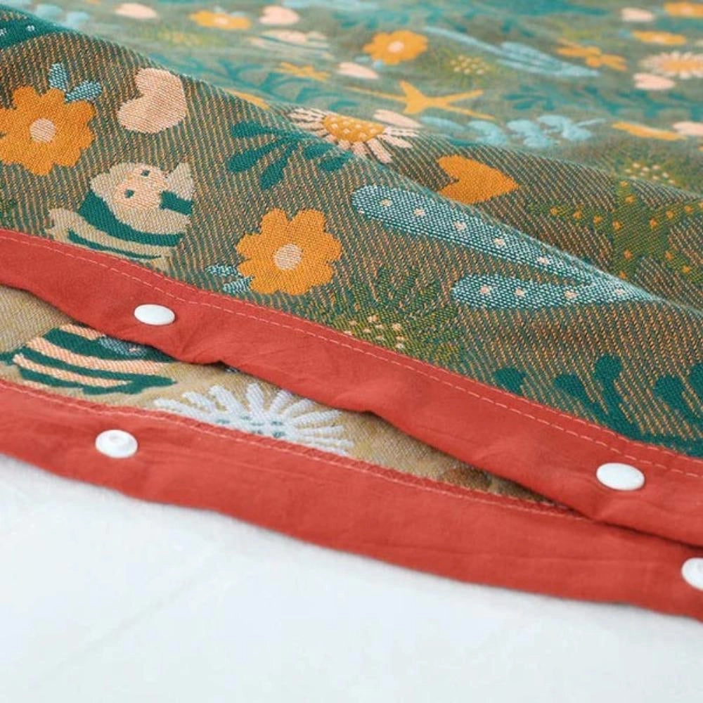 Ocean-themed throw pillows featuring vibrant patterns of fish and coral in shades of orange, aqua, and magenta, adding a nautical touch to home decor.