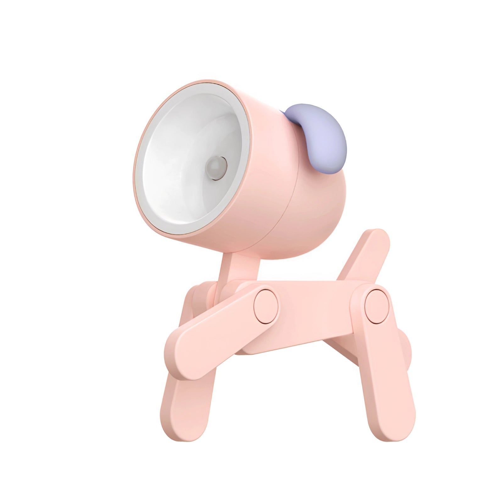CharmingClip USB LED Desk Lamp with Flexible Arm in Playful Pink