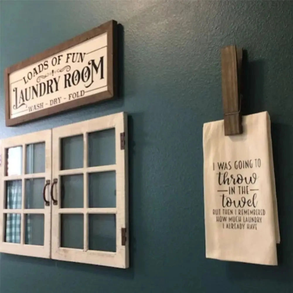 Scandinavian Wooden Towel Hooks - Minimalist Modern Bathroom Decor