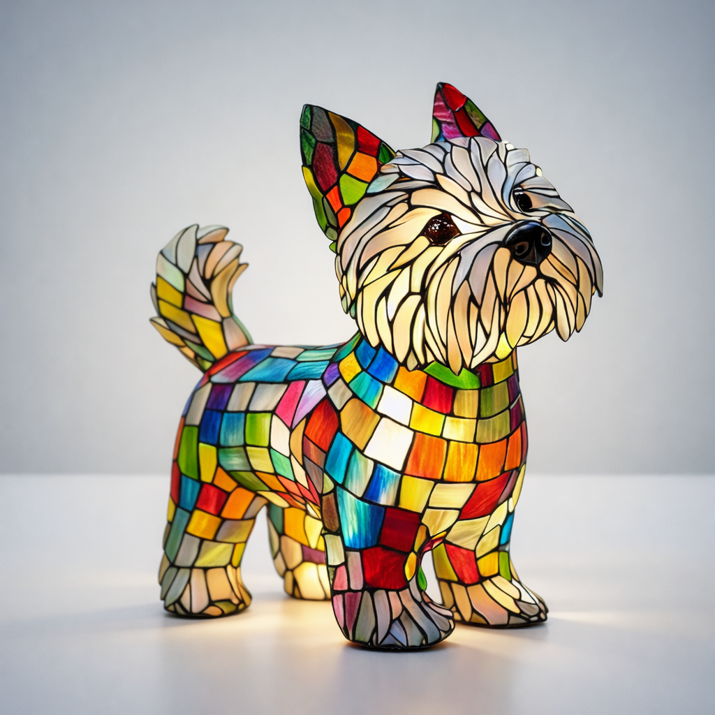 Charming Canine LED Table Lamp for Cozy Ambiance