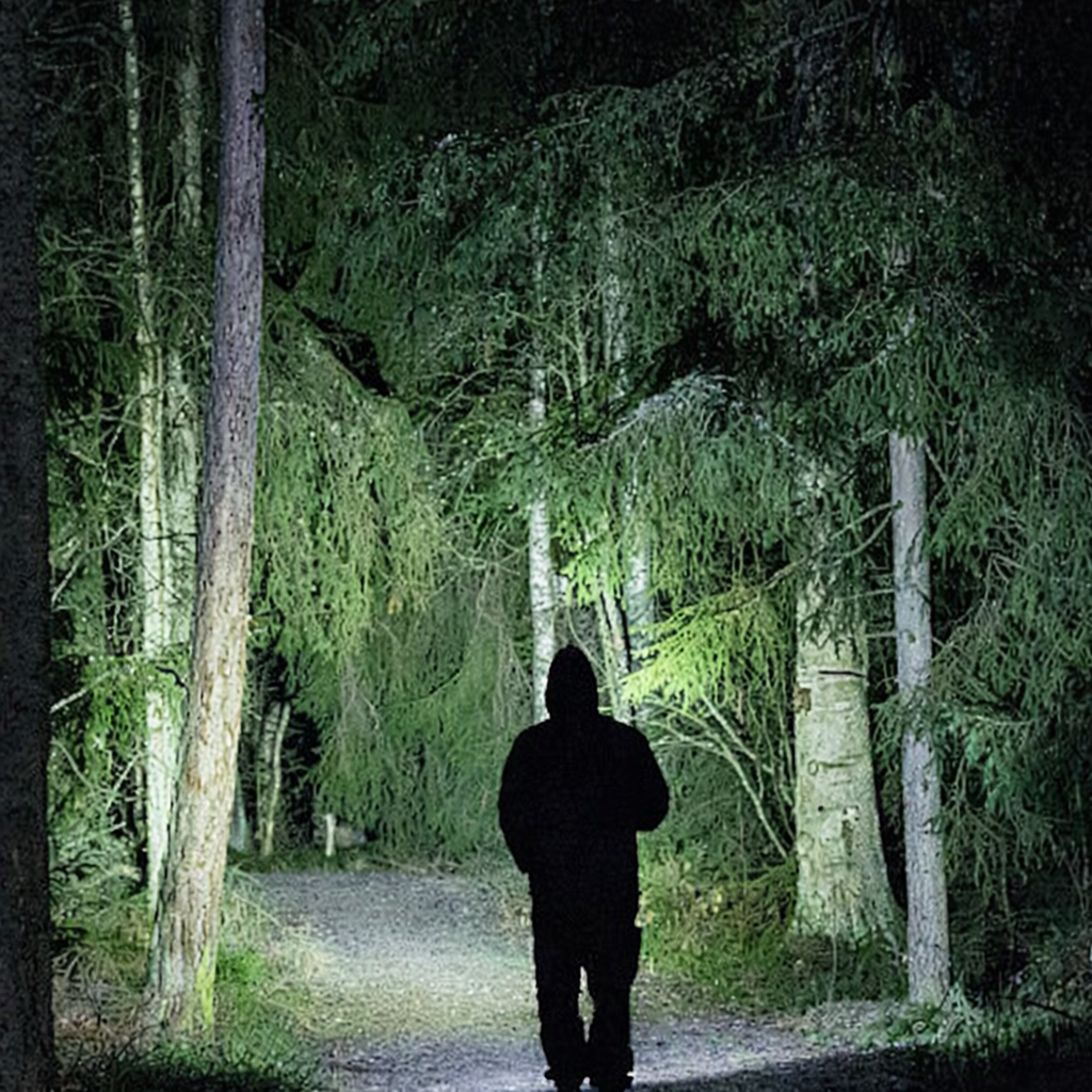 Rechargeable LED Flashlight with 100,000 Lumens – 5 Lighting Modes for Outdoor Use