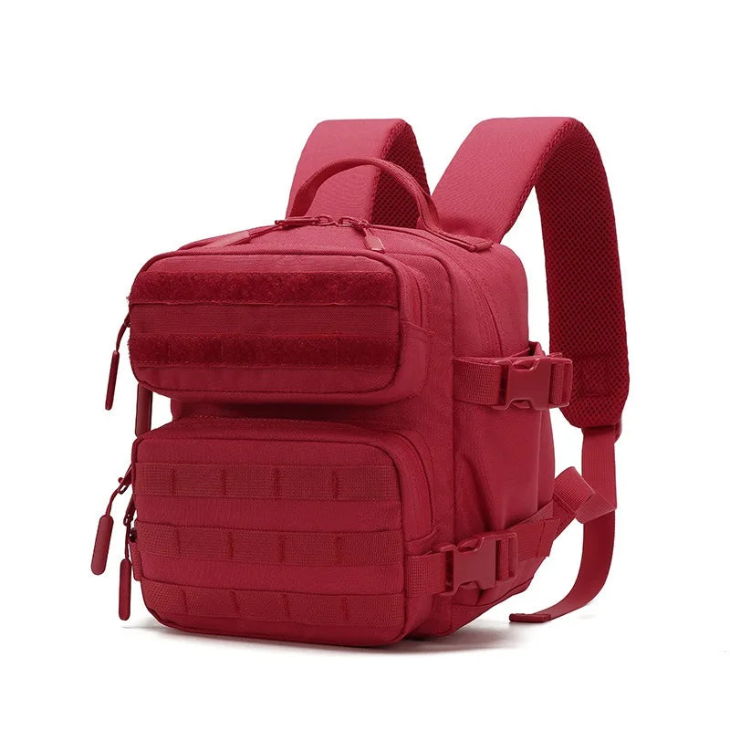 9L Compact MOLLE Backpack – Durable Mini Rucksack for Hiking and EDC