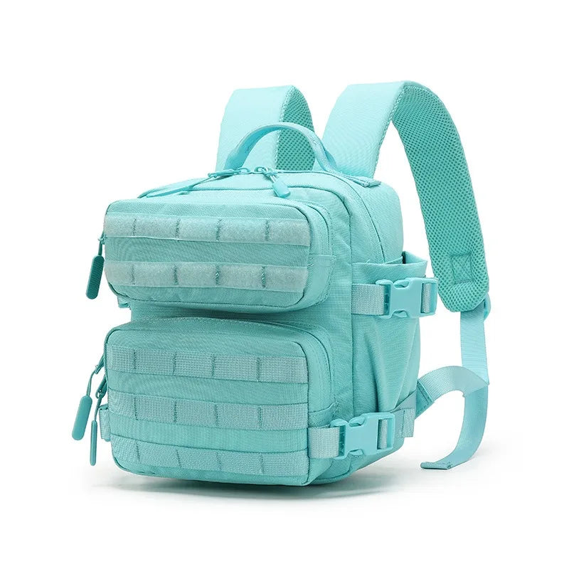 9L Compact MOLLE Backpack – Durable Mini Rucksack for Hiking and EDC
