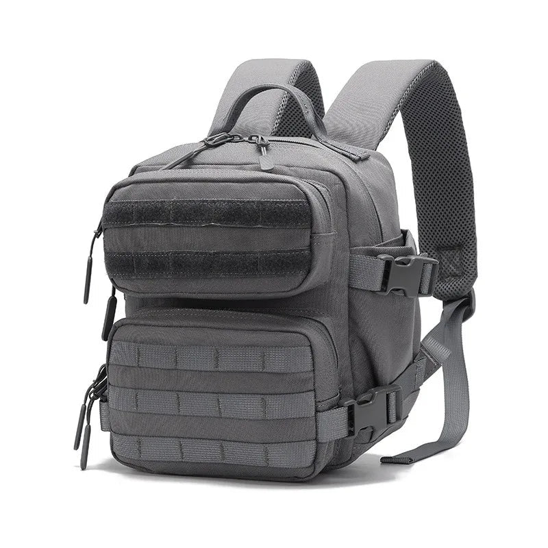 9L Compact MOLLE Backpack – Durable Mini Rucksack for Hiking and EDC