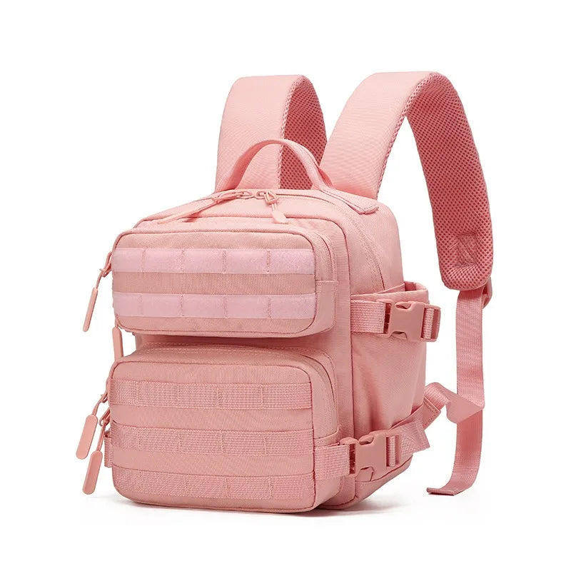 9L Compact MOLLE Backpack – Durable Mini Rucksack for Hiking and EDC