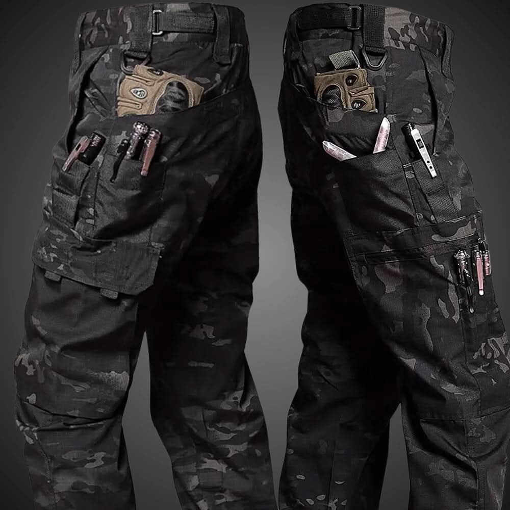 UtilityMax Tactical Camo Cargo Pants for All-Day Performance