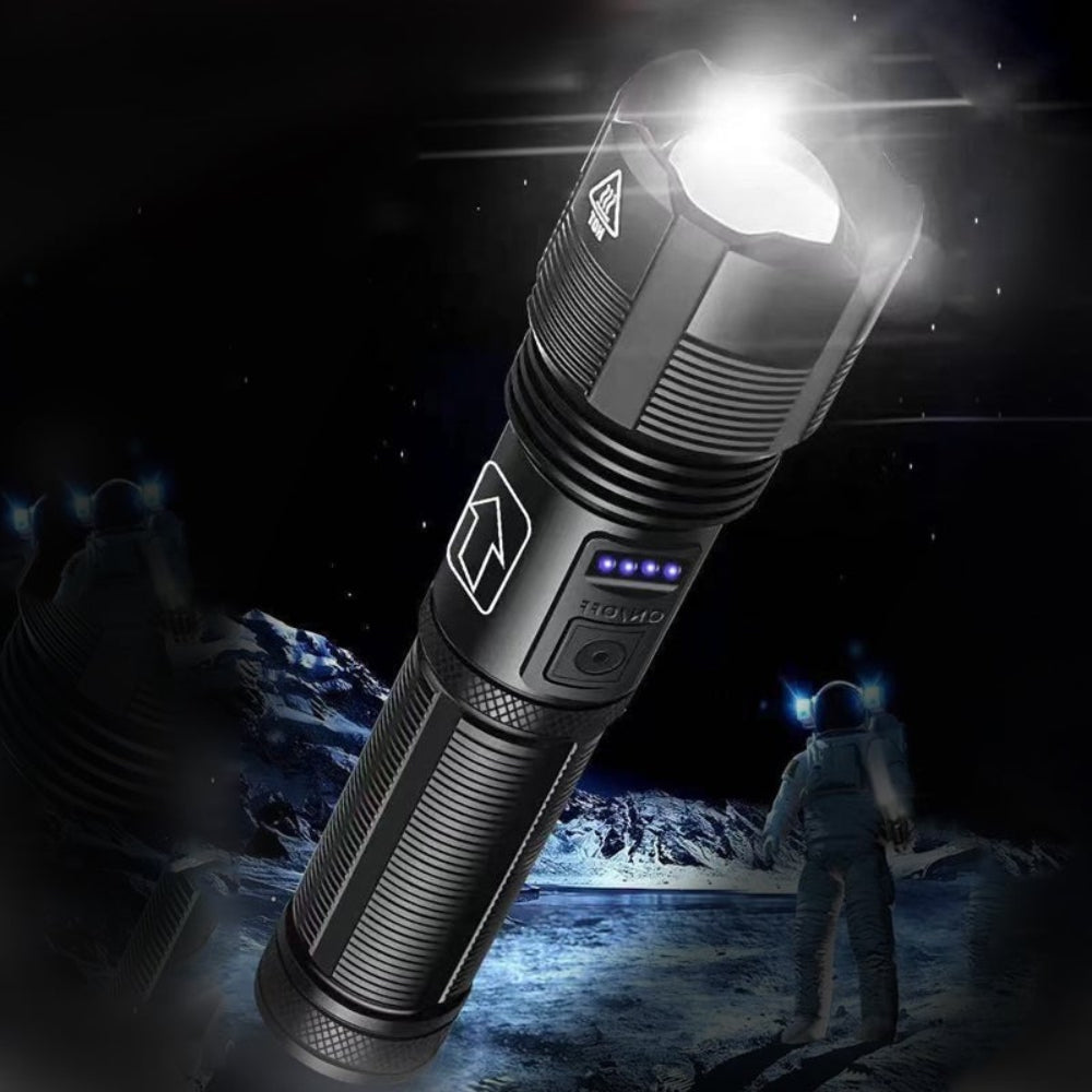High-Performance USB Rechargeable Tactical Flashlight