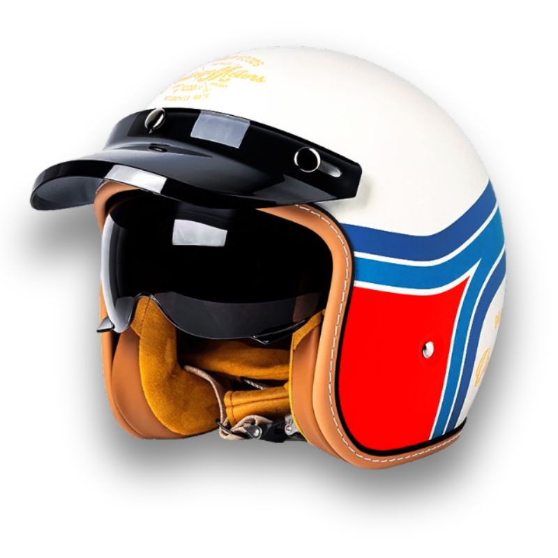 Lightweight Motorcycle Helmet - ECE & DOT Approved Safety Gear