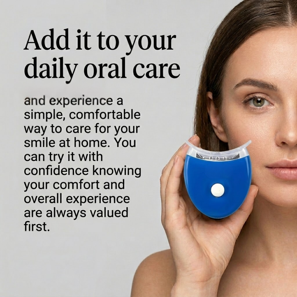 Wireless Blue Light Tray for Teeth Whitening