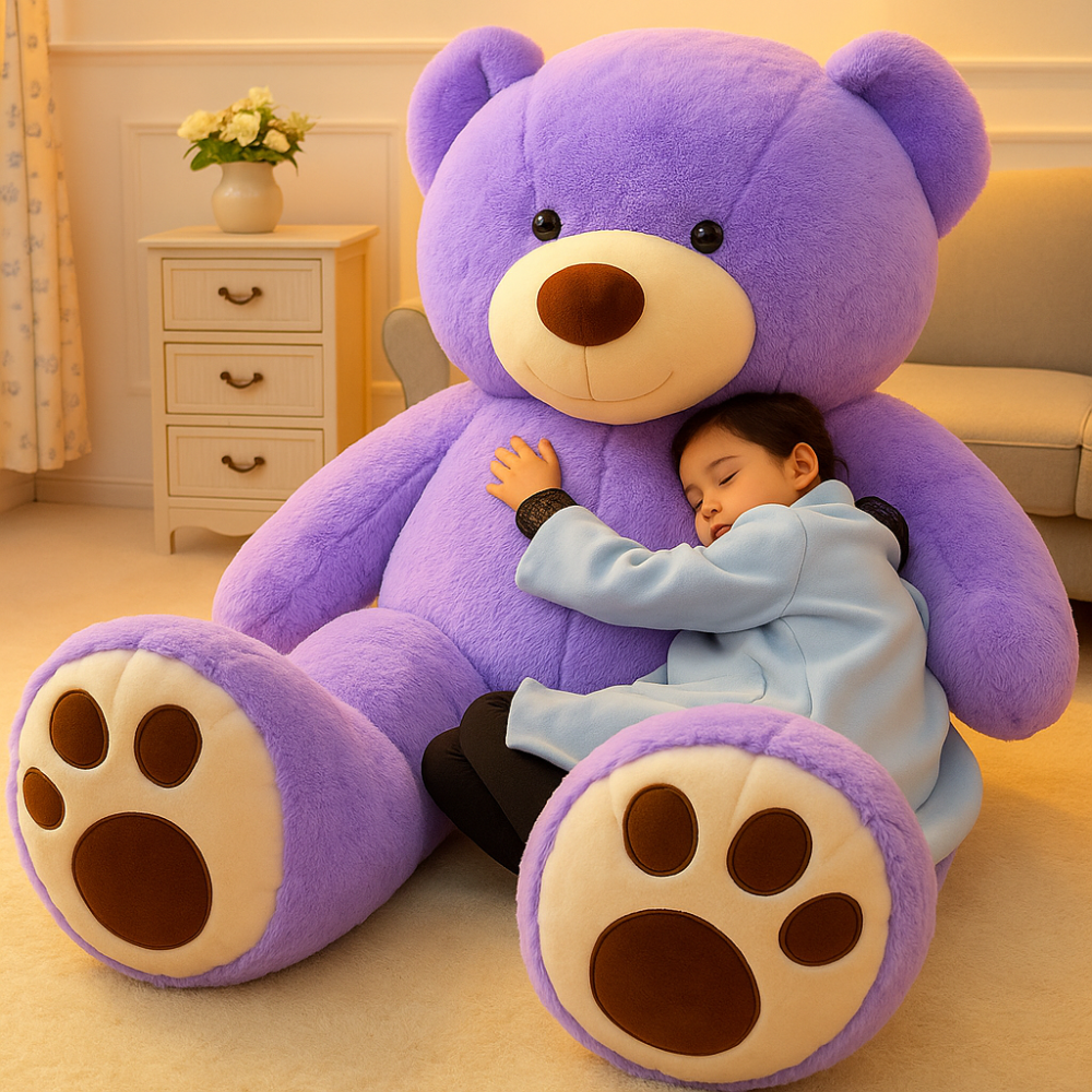 Giant Cuddly Bear Plush Toy - Perfect Gift for All Ages