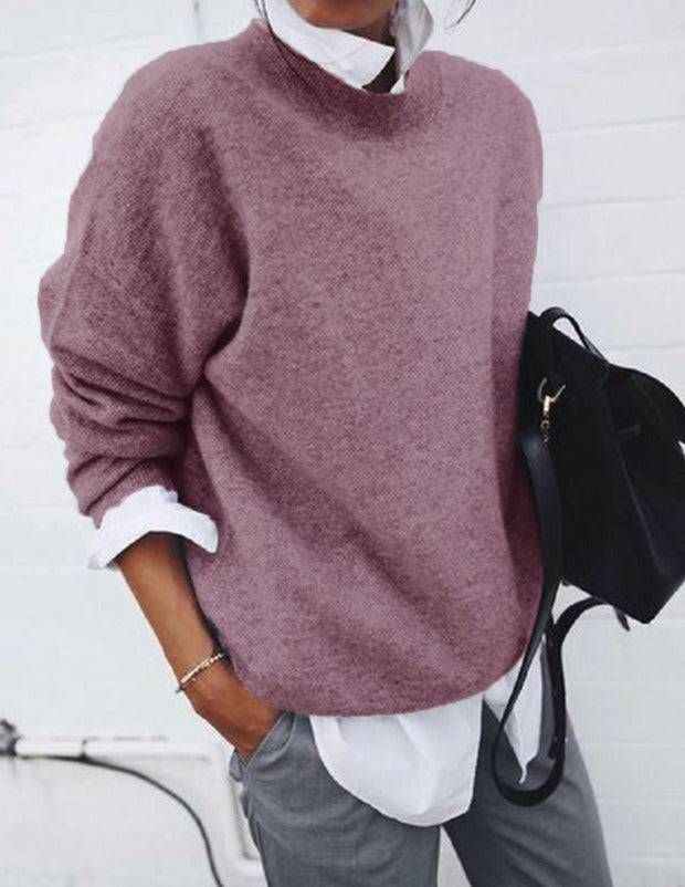 Women's Sweatshirt | Soft Knit Fabric & Crewneck Design | Oversized Fit | Comfortable Everyday Wear