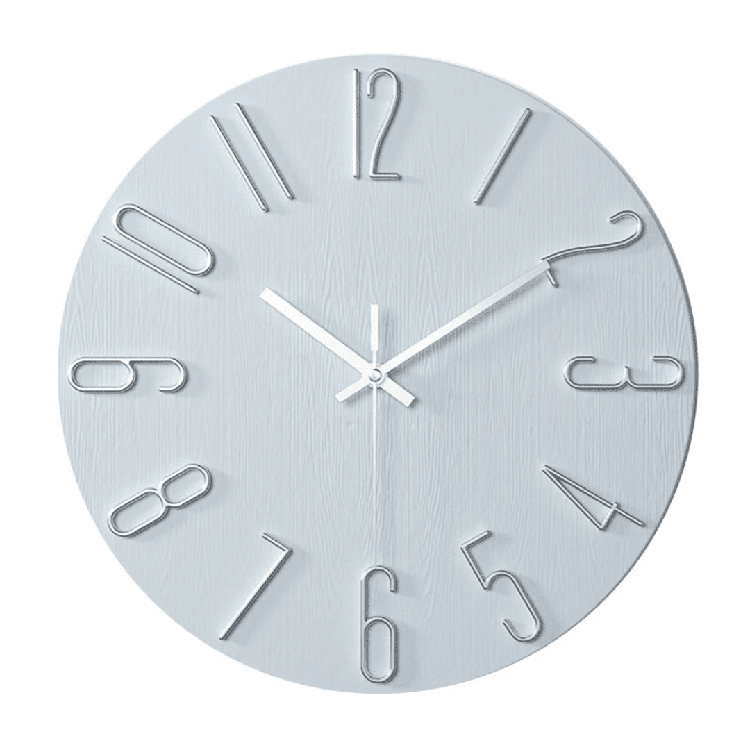 Tranquil Timekeeper: Sleek Silent Wall Clock for Modern Homes